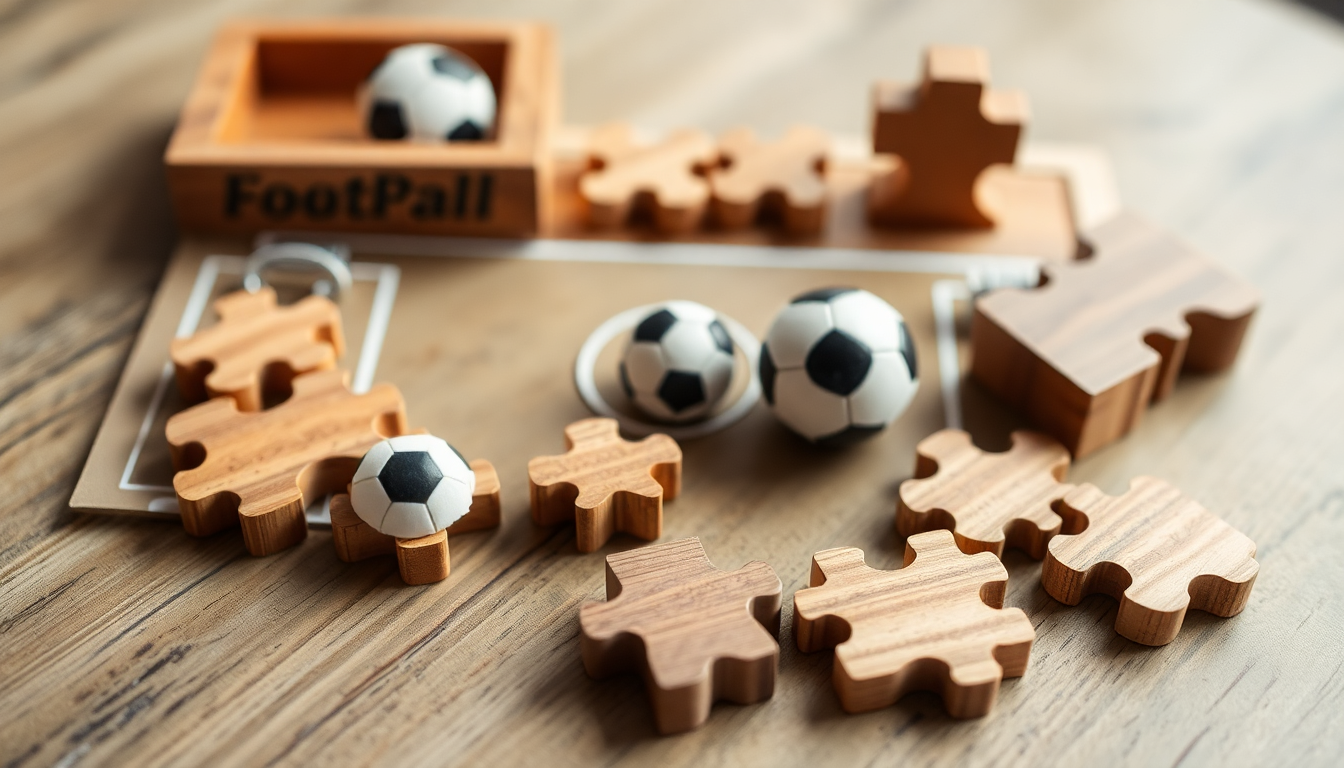 Cadeaux de Football Émotionnels : 6 Puzzles Personnalisés pour Célébrer Votre Passion en 2025