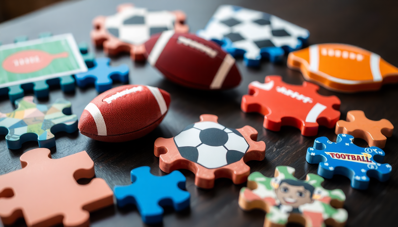Transformez votre passion pour le football en art : 7 idées de puzzles personnalisés pour les fans inconditionnels en 2025