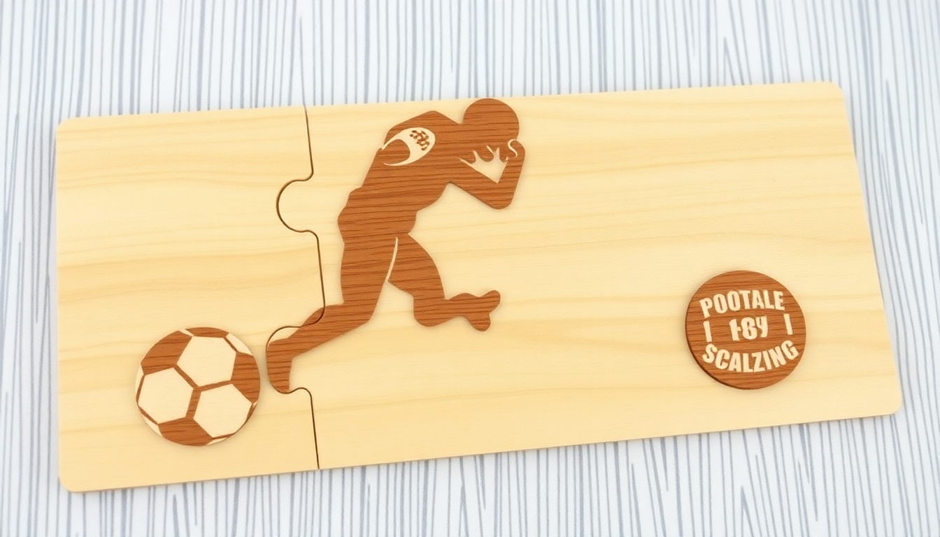 Das ultimative cadeau foot für echte Fan de Football – personalisiertes Holz‑Puzzle (puzzle personnalisé joueur/club) als emotionale Wanddekoration