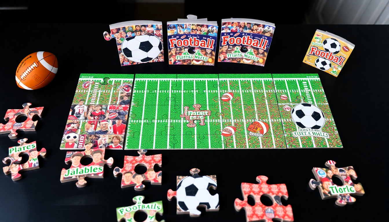Cadeaux Émotionnels pour les Amateurs de Football : 10 Puzzles Personnalisés qui Capturent l'Essence de Votre Passion en 2025