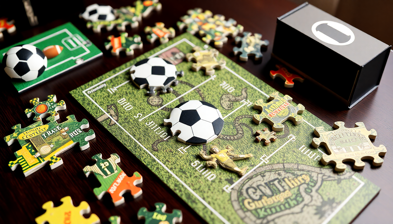 Cadeaux Émotionnels pour les Passionnés de Football : 10 Puzzles Uniques qui Capturent l'Essence de Votre Club en 2025
