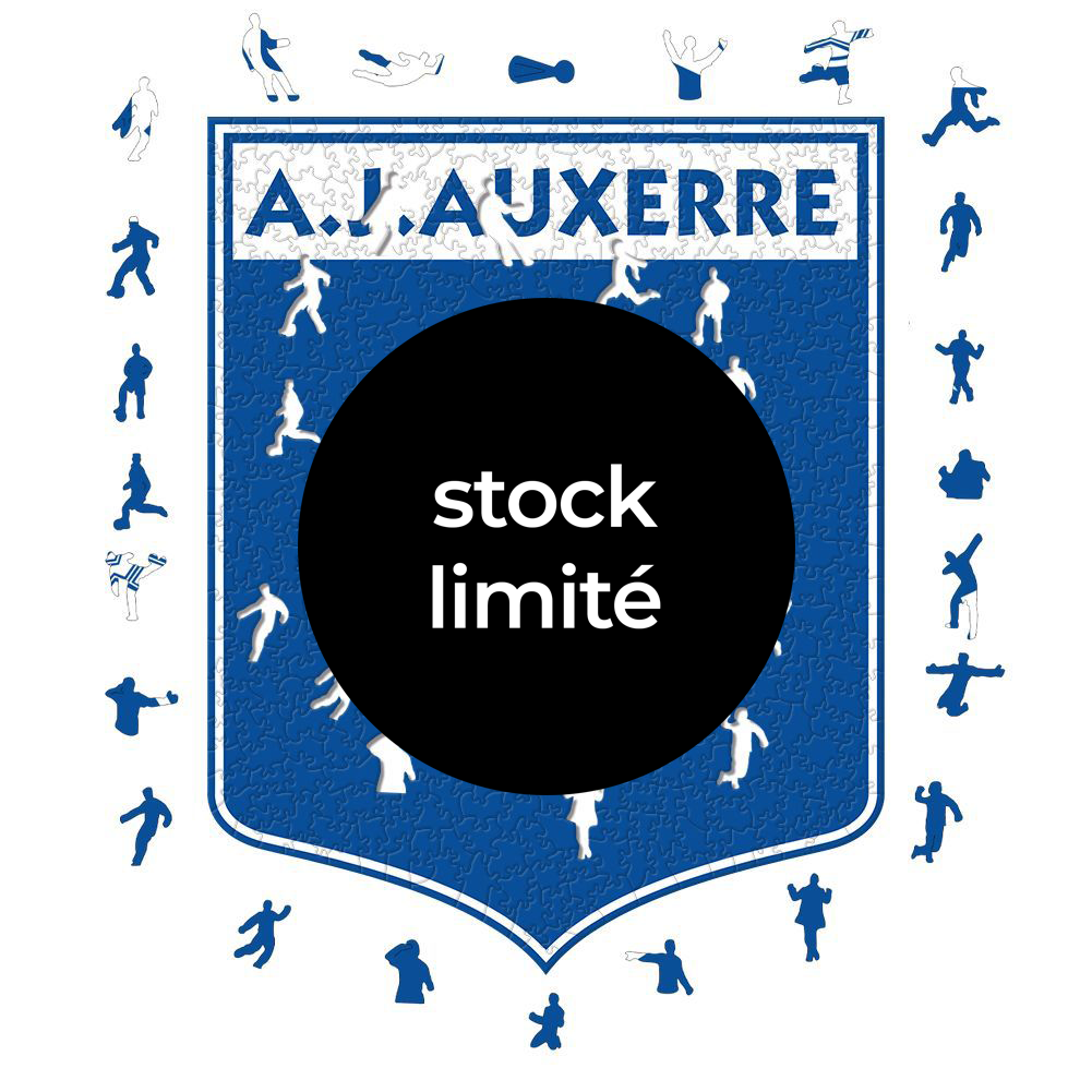 Auxerre - Puzzle di legno