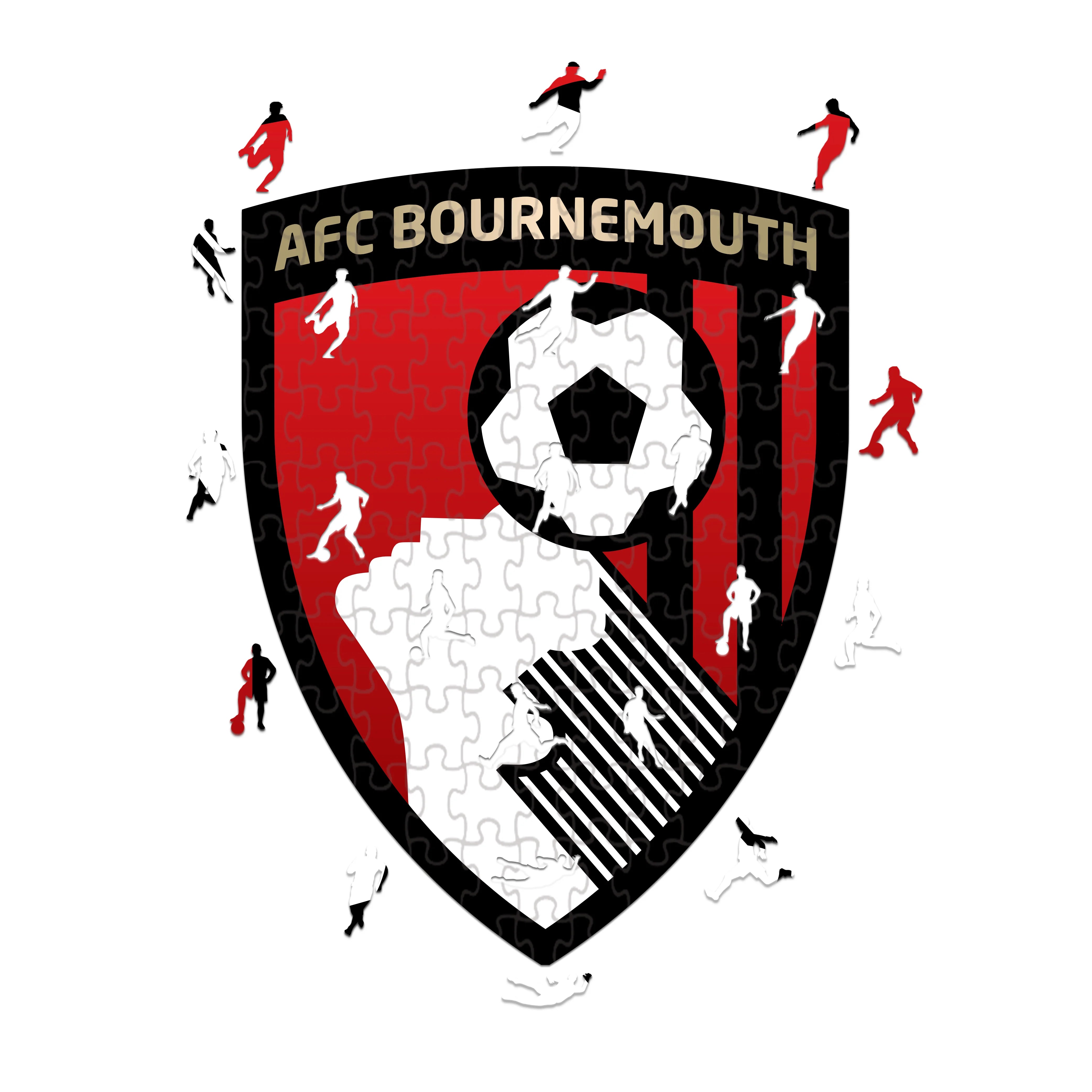 Lógó Bournemouth - Fíoróg Adhmaid
