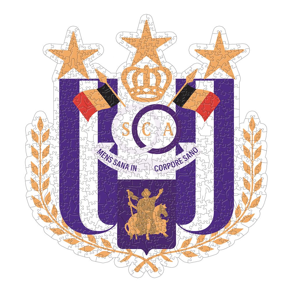 Anderlecht-Logo - Holzpuzzle