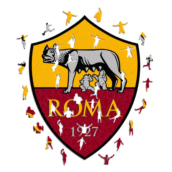 Lógó AS Roma - Fíoróg Adhmaid