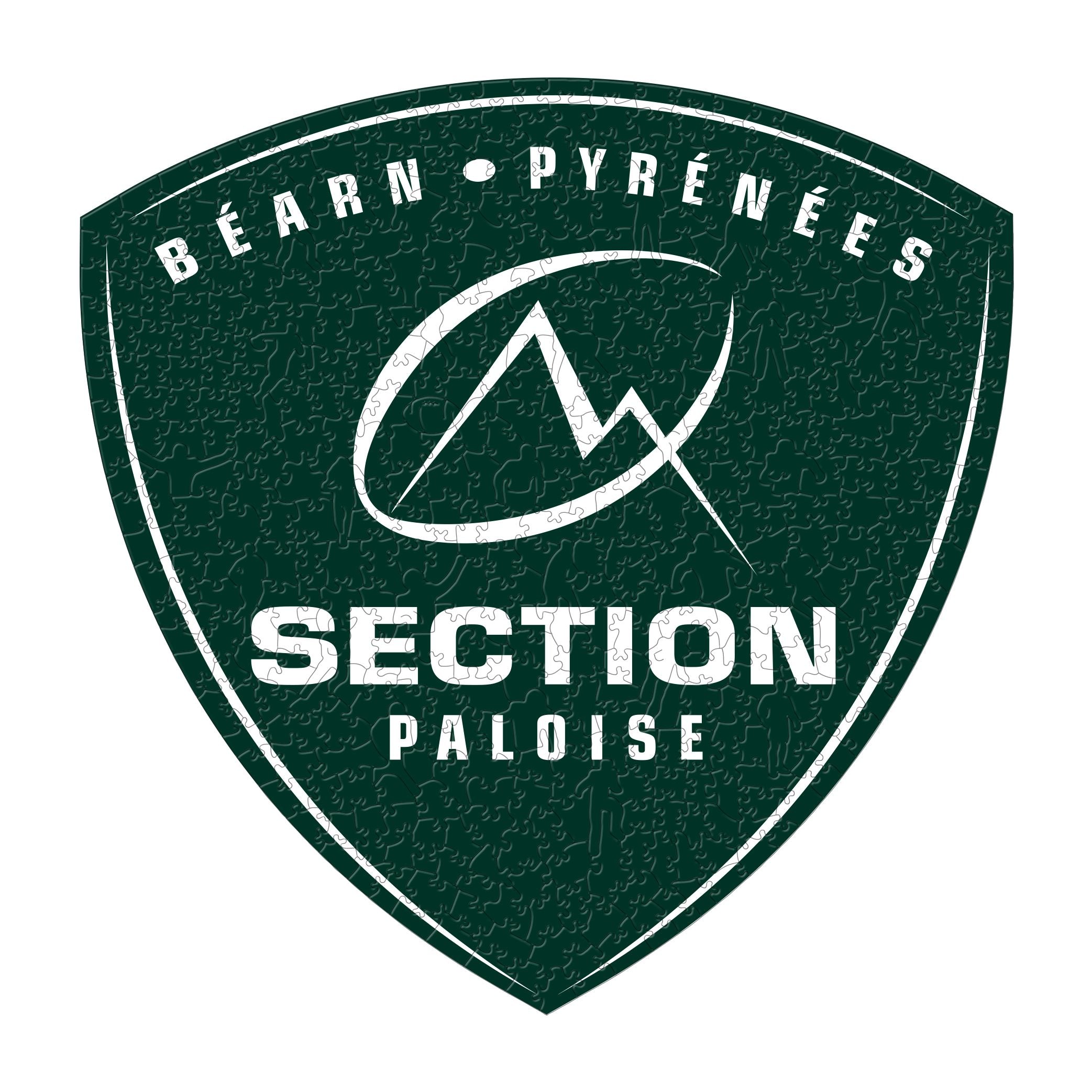 Section Paloise Logo - Wooden Puzzle