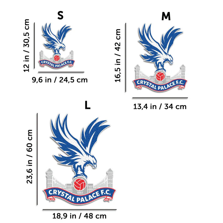 Logo Crystal Palace - Puzzle in Legno