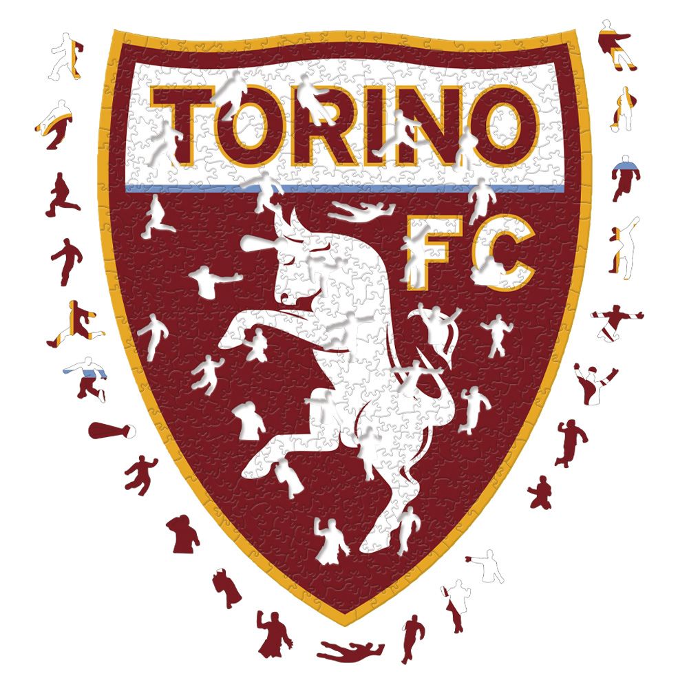 Torino Logo - Holzpuzzle