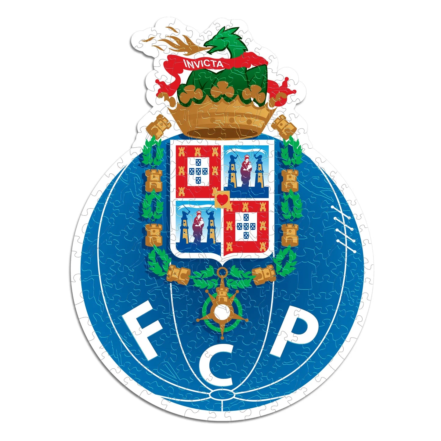 Logo del FC Porto - Rompecabezas de Madera