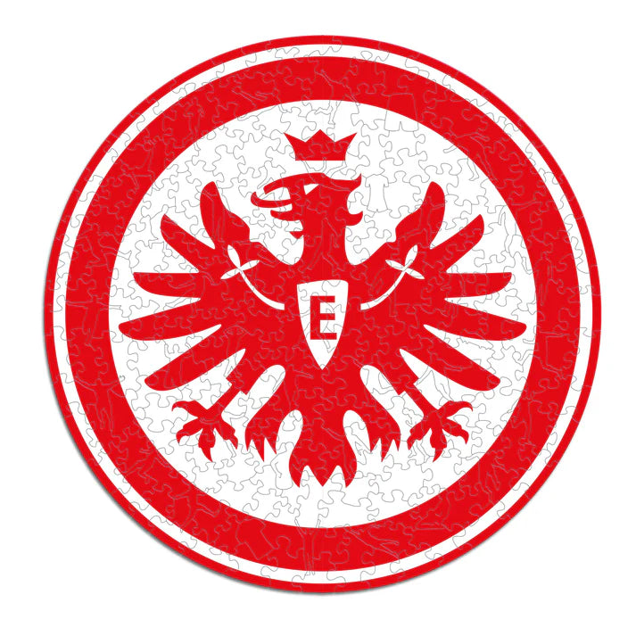 Eintracht Frankfurt Logo - Wooden Puzzle