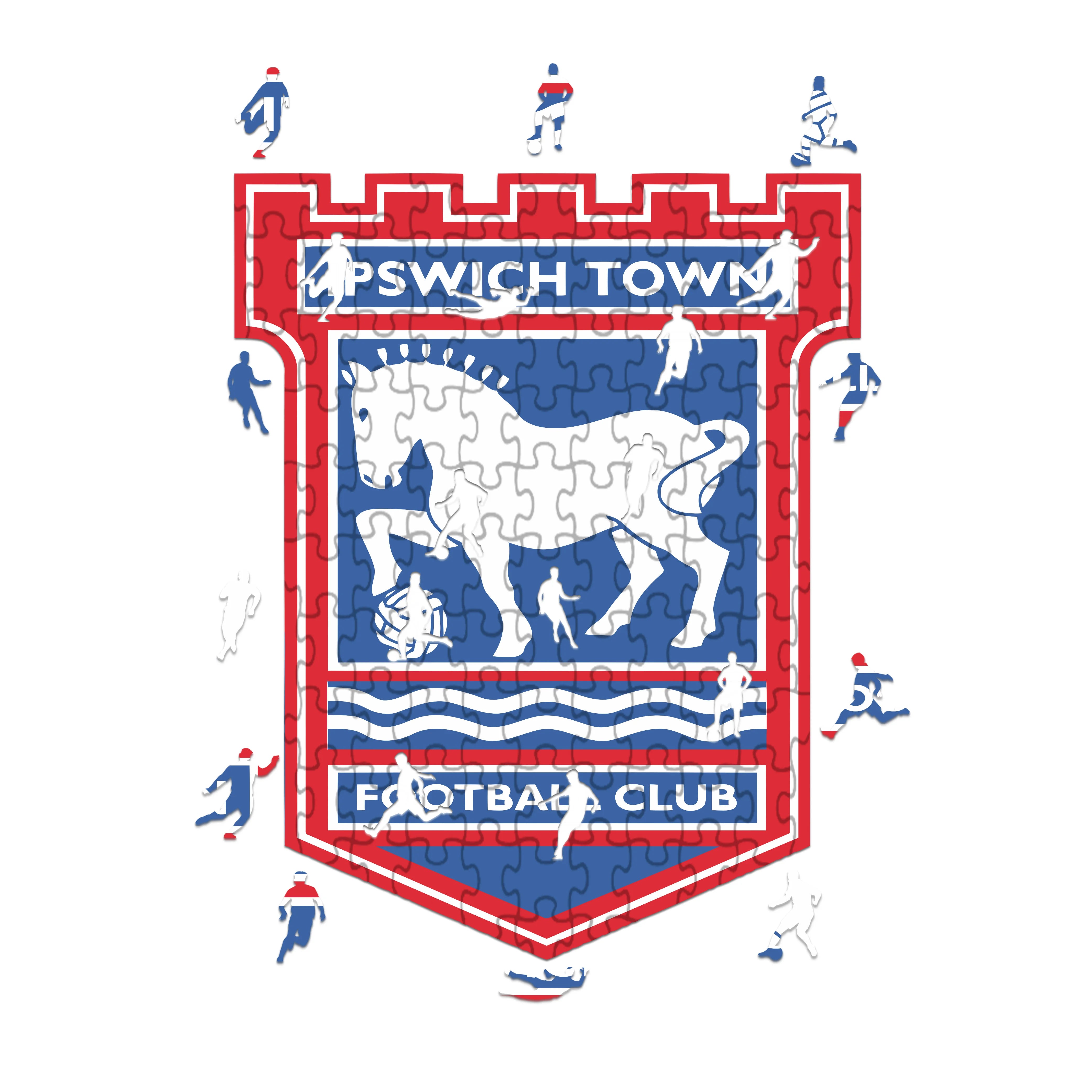 Lógó Ipswich Town - Fíoróg Adhmaid