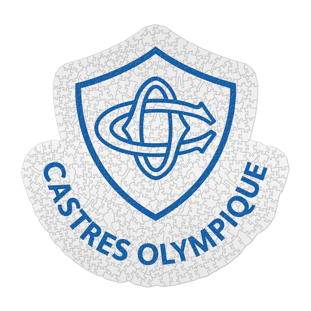 Logotipo de Castres - Rompecabezas de madera