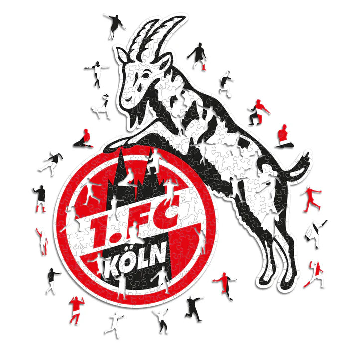 FC Köln Logo - Wooden Puzzle