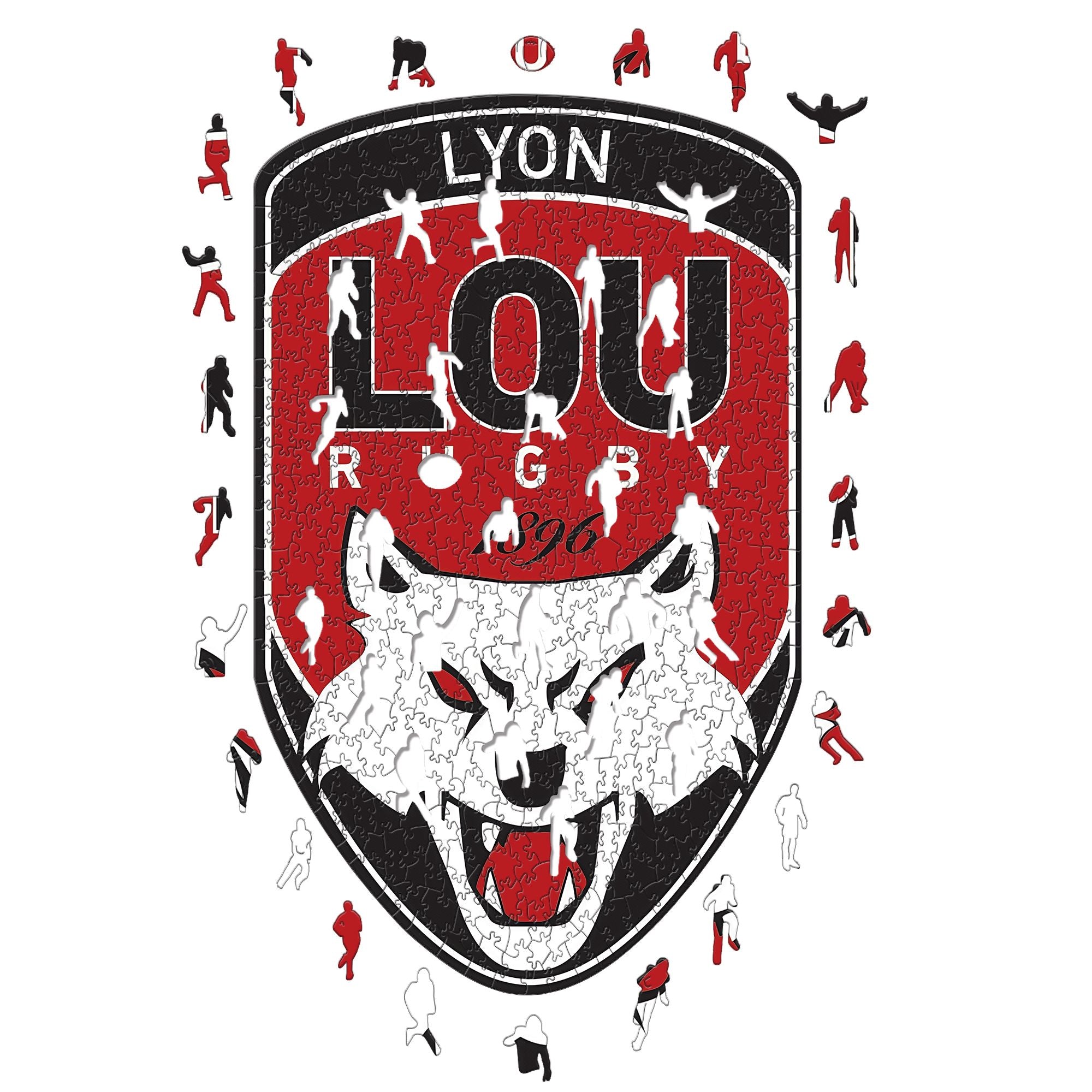 Lyon Logo - Wooden Puzzle