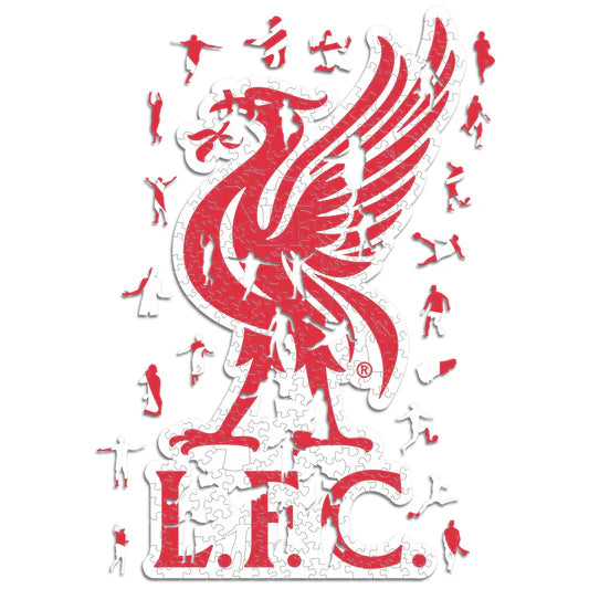 Liverpool FC Vogel-Logo - Holzpuzzle
