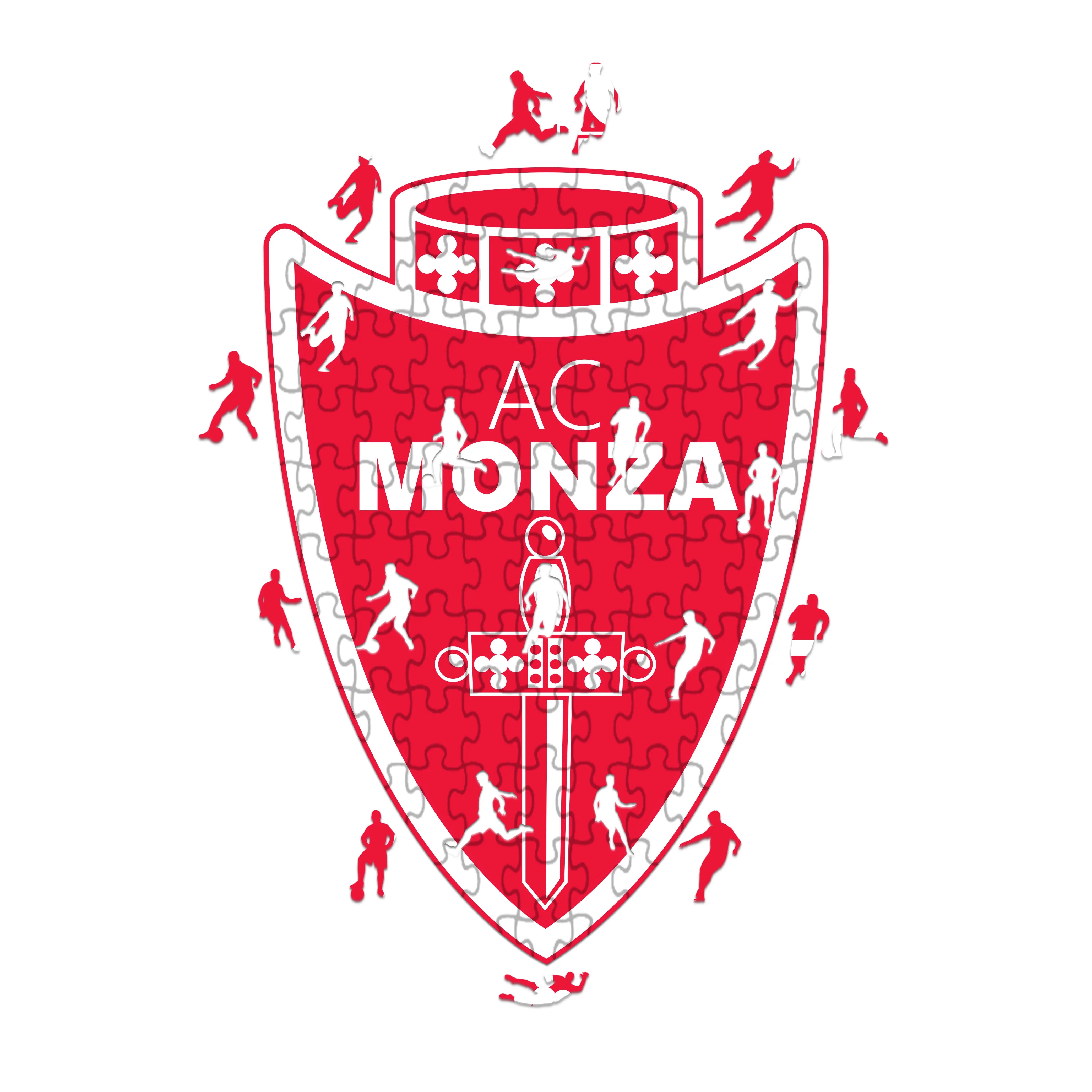 Monza Logo - Holzpuzzle