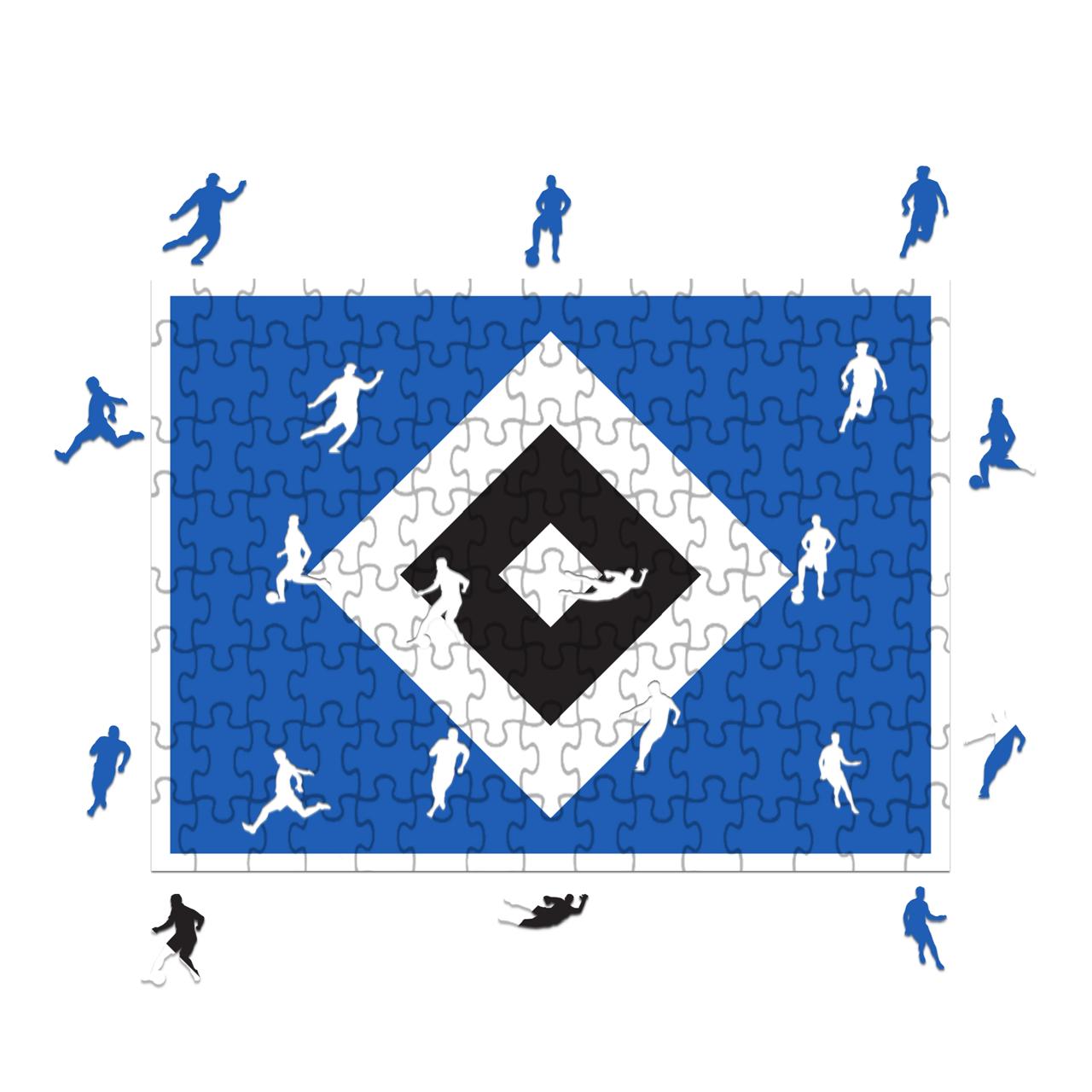 Hambourg FC Logo - Wooden Puzzle
