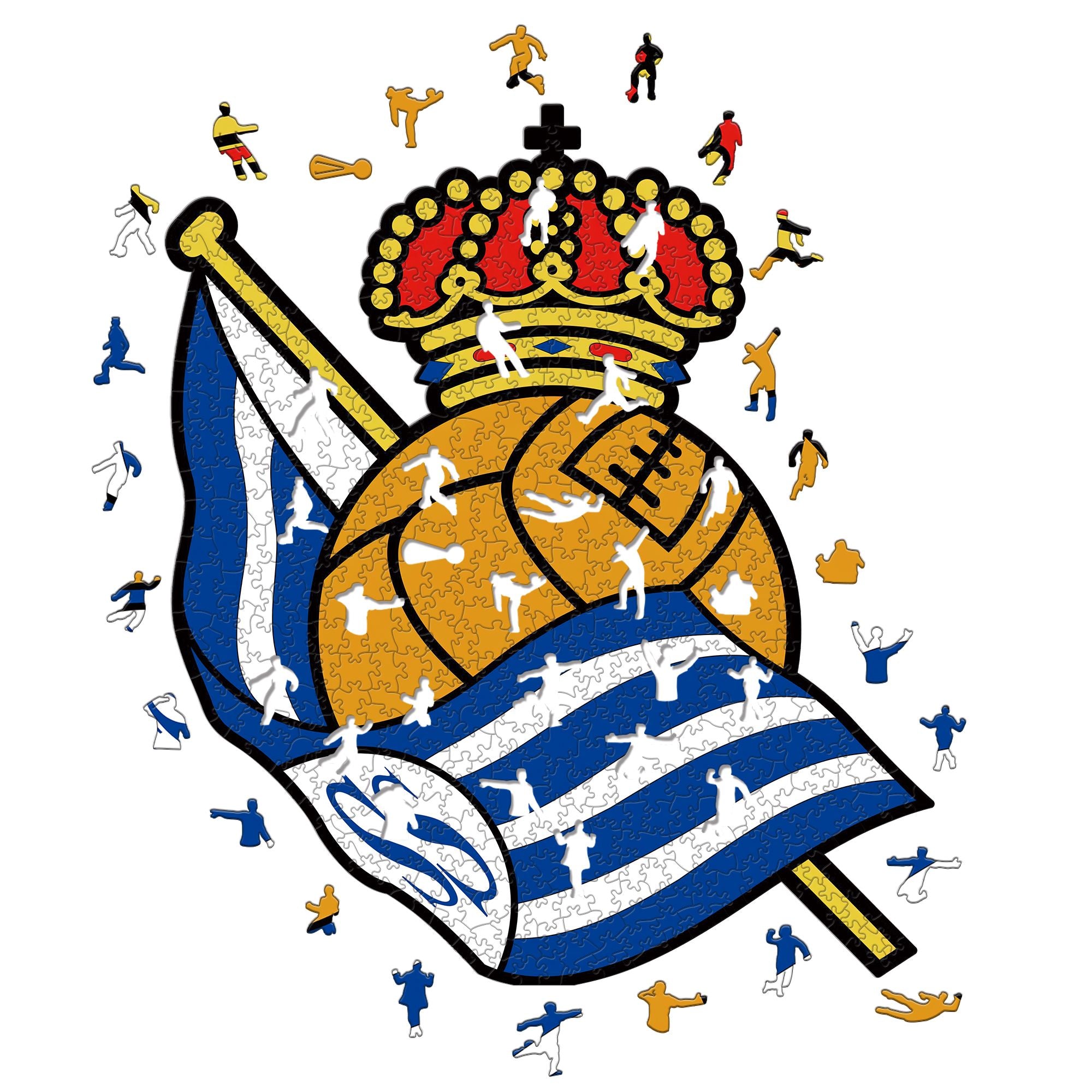 Lógó Real Sociedad - Fíoróg Adhmaid