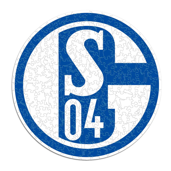FC Schalke 04 Logo - Wooden Puzzle