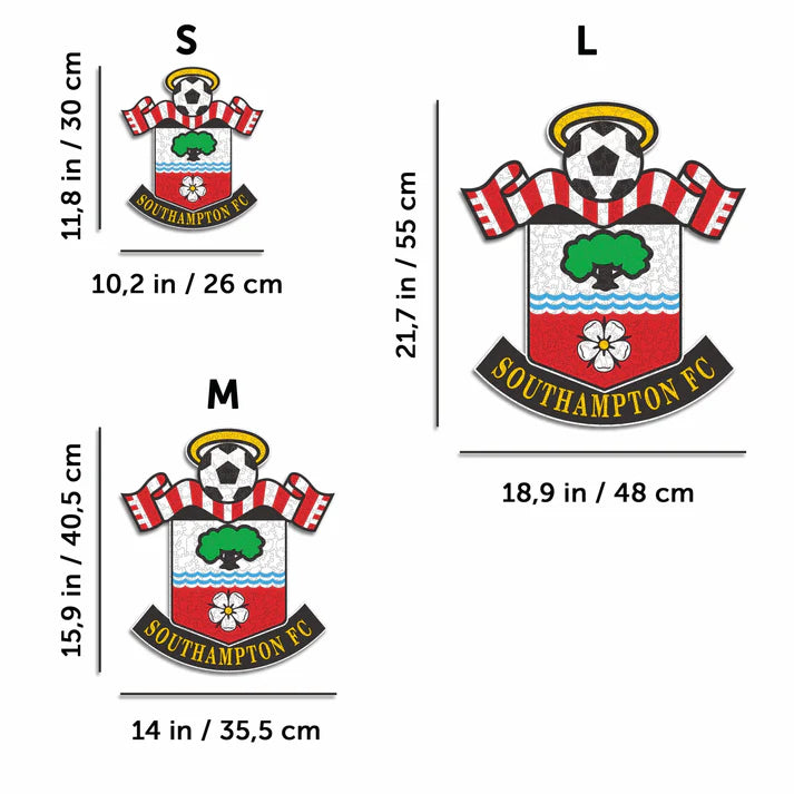 Lógó Southampton FC - Fíoróg Adhmaid