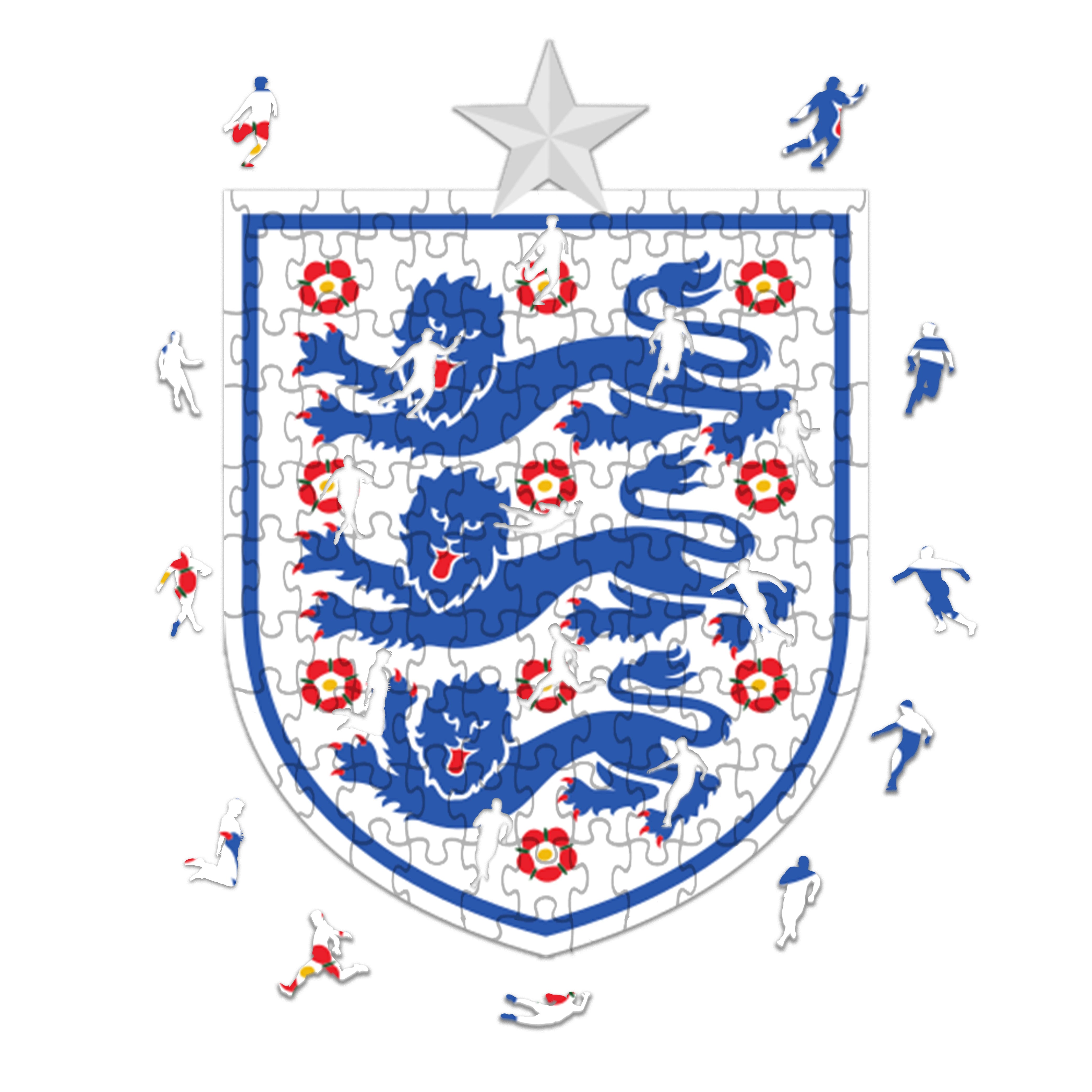 Lógó Angleterre - Fíoróg Adhmaid