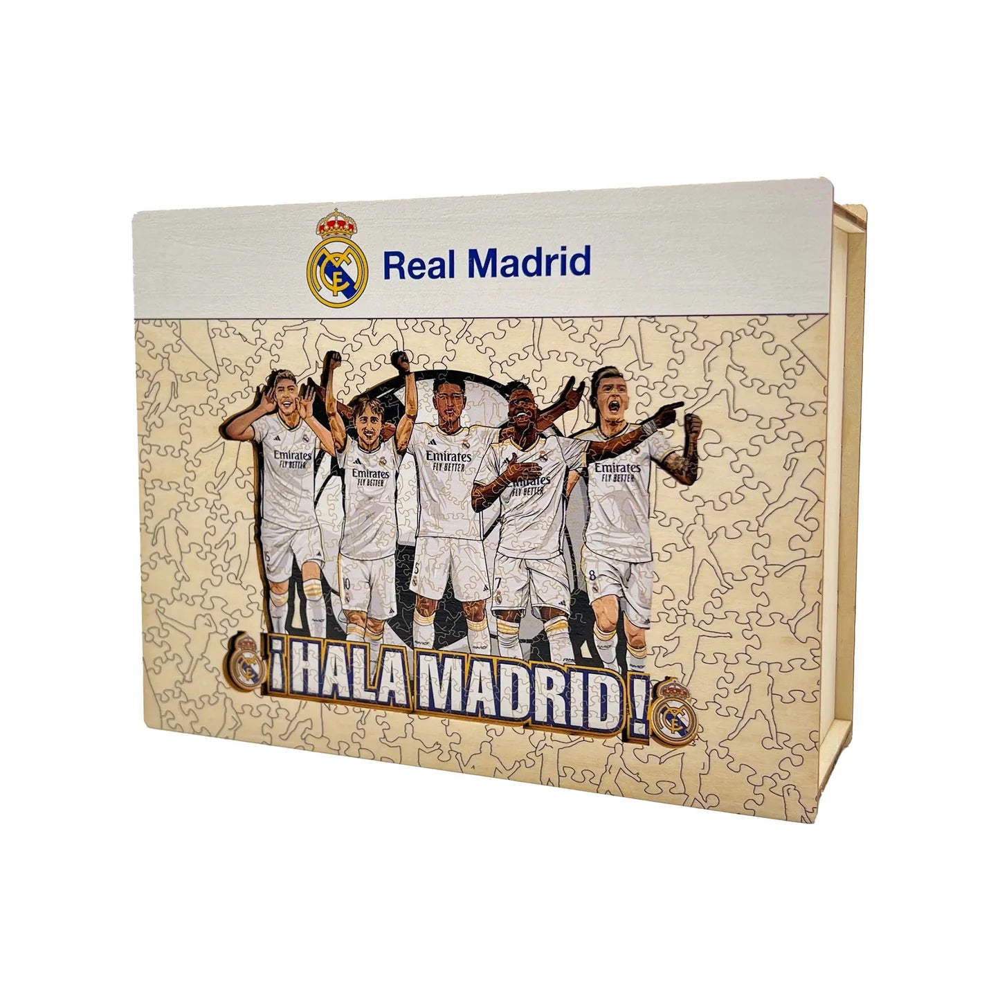 5 Joueurs Real Madrid - Wooden Puzzle