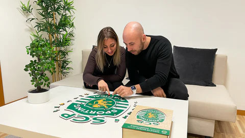 Sporting Portugal Logo - Wooden Puzzle