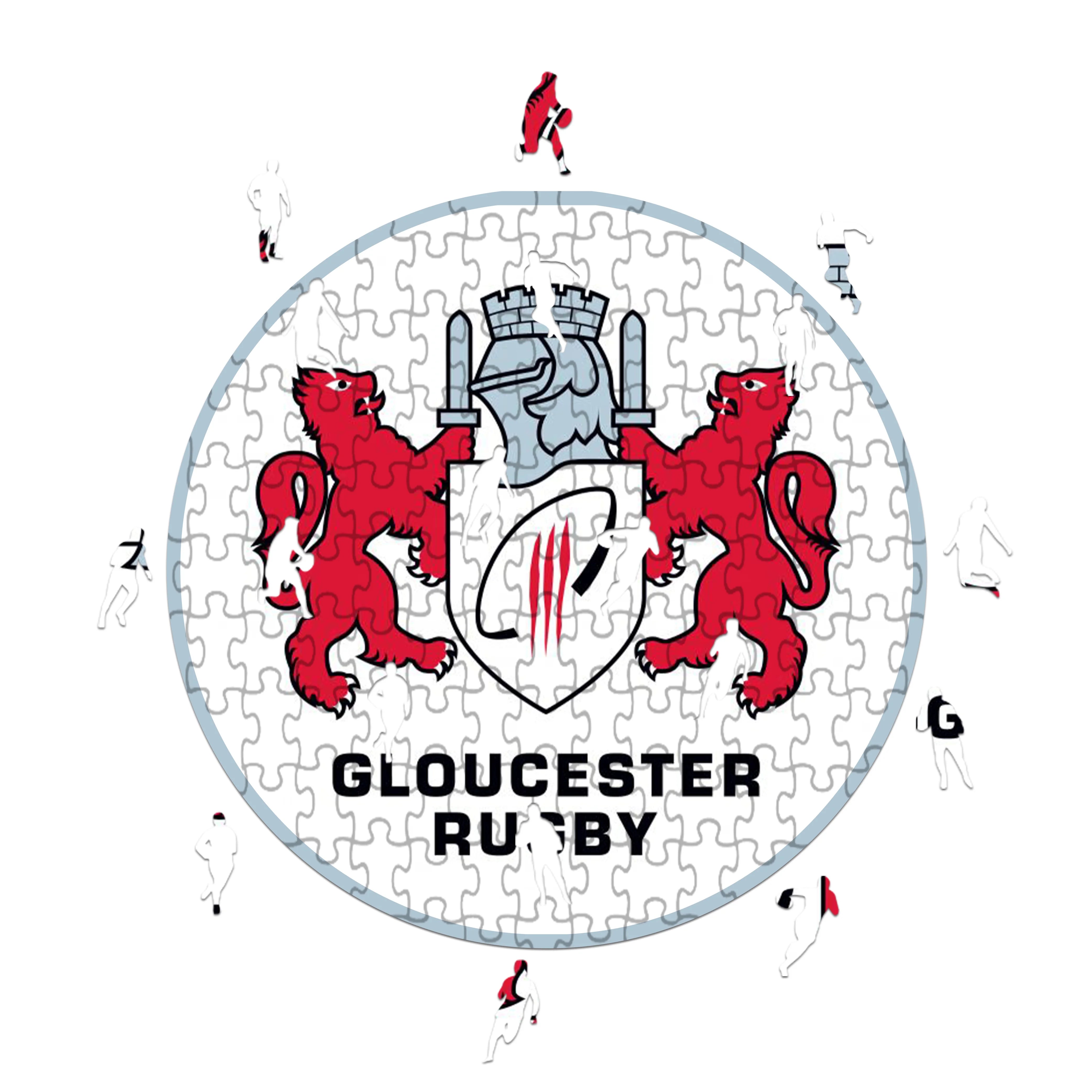 Gloucester Logo - Wooden Puzzle