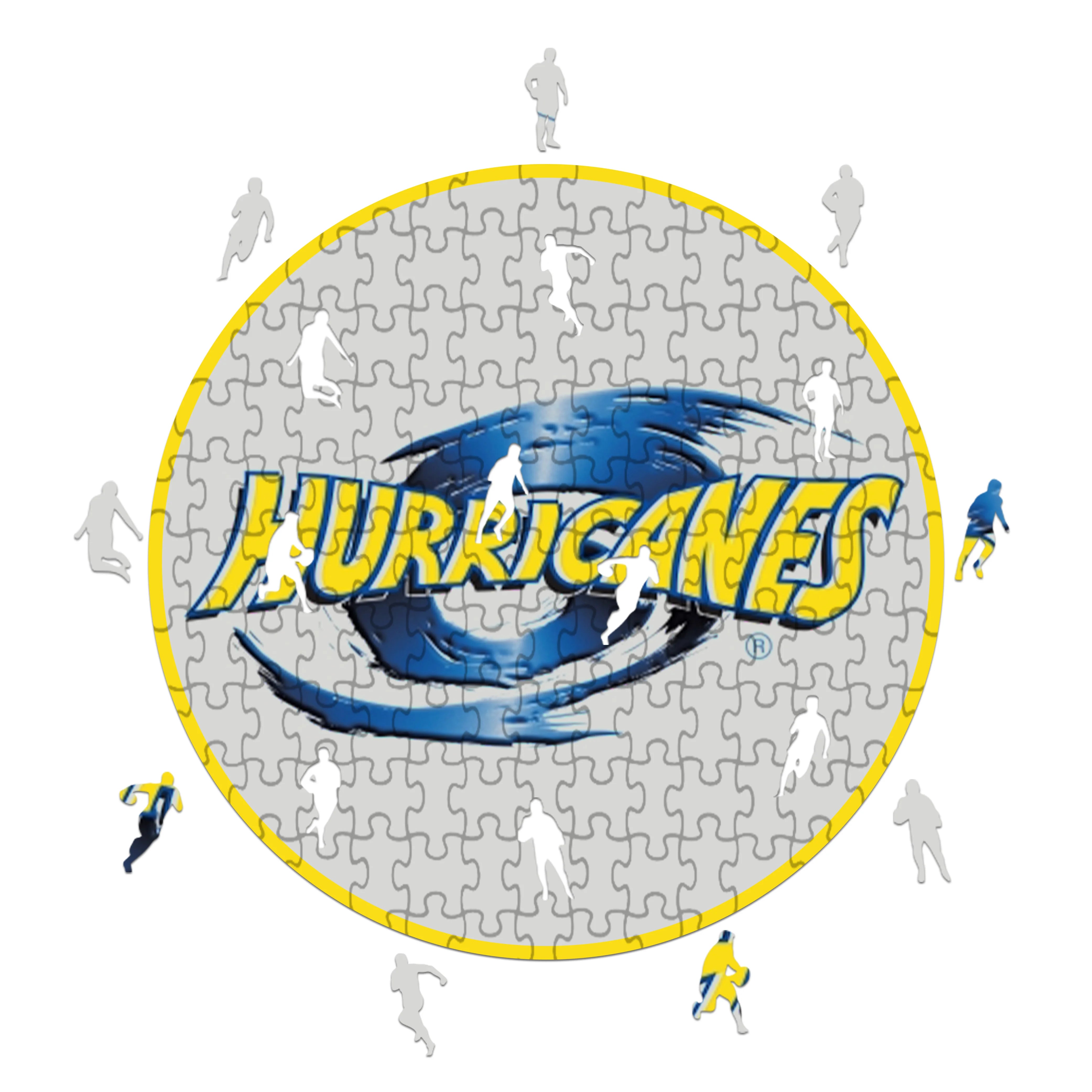 Hurricanes Logo - Wooden Puzzle
