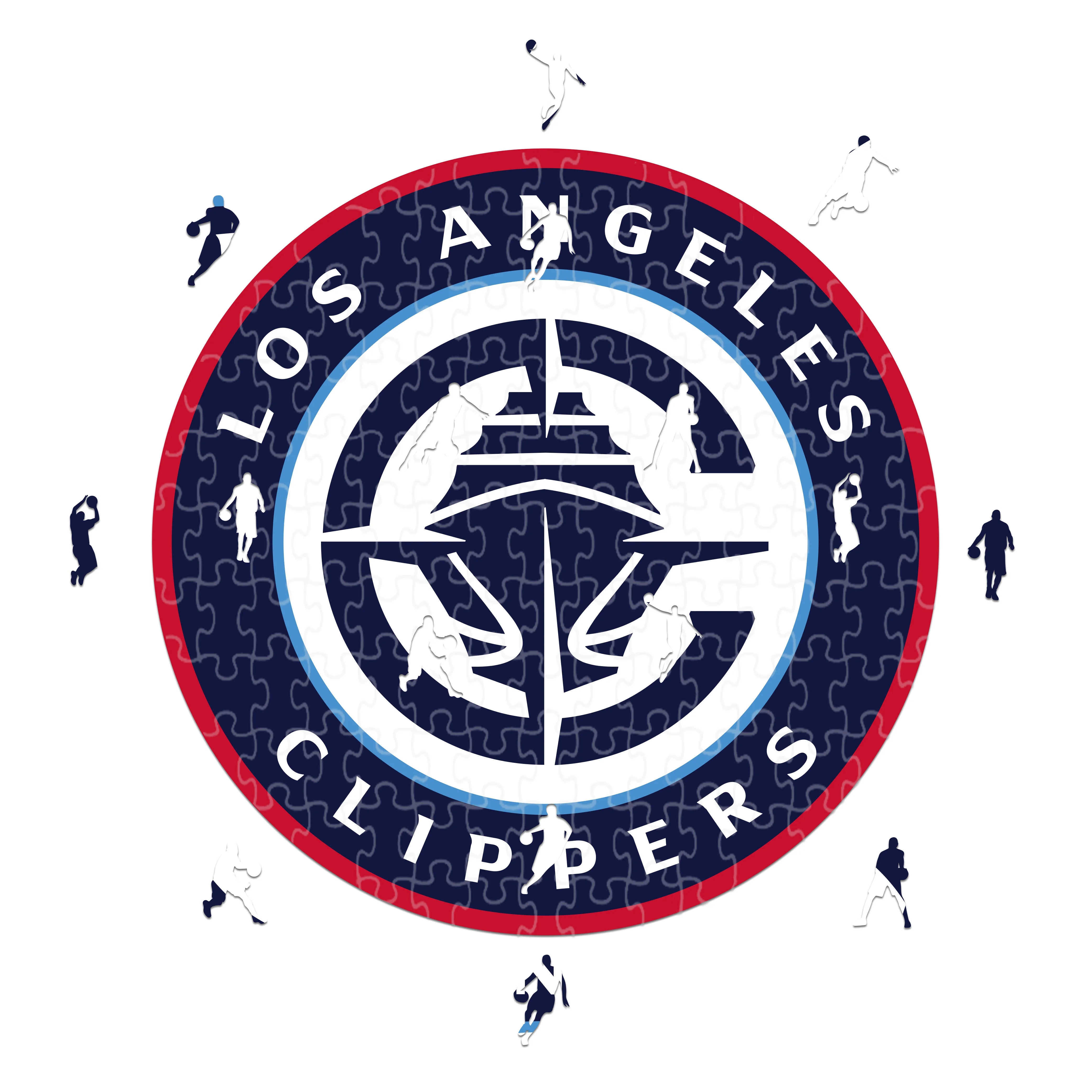 Los Angeles Clippers - Holzpuzzle
