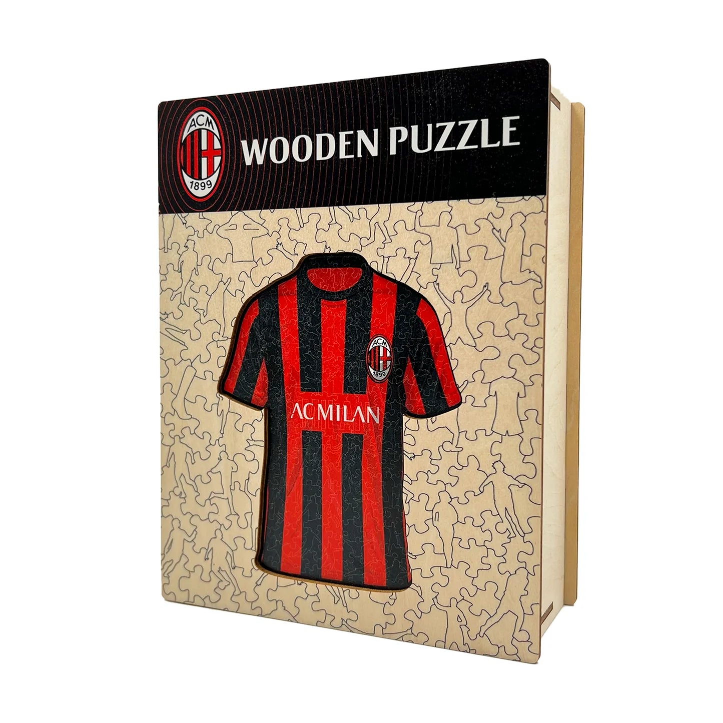 Maillot del AC Milán - Puzzle de madera