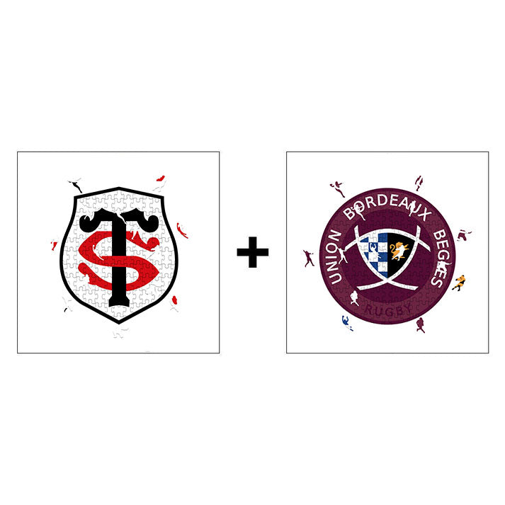 2 Puzzle squadre di rugby a scelta