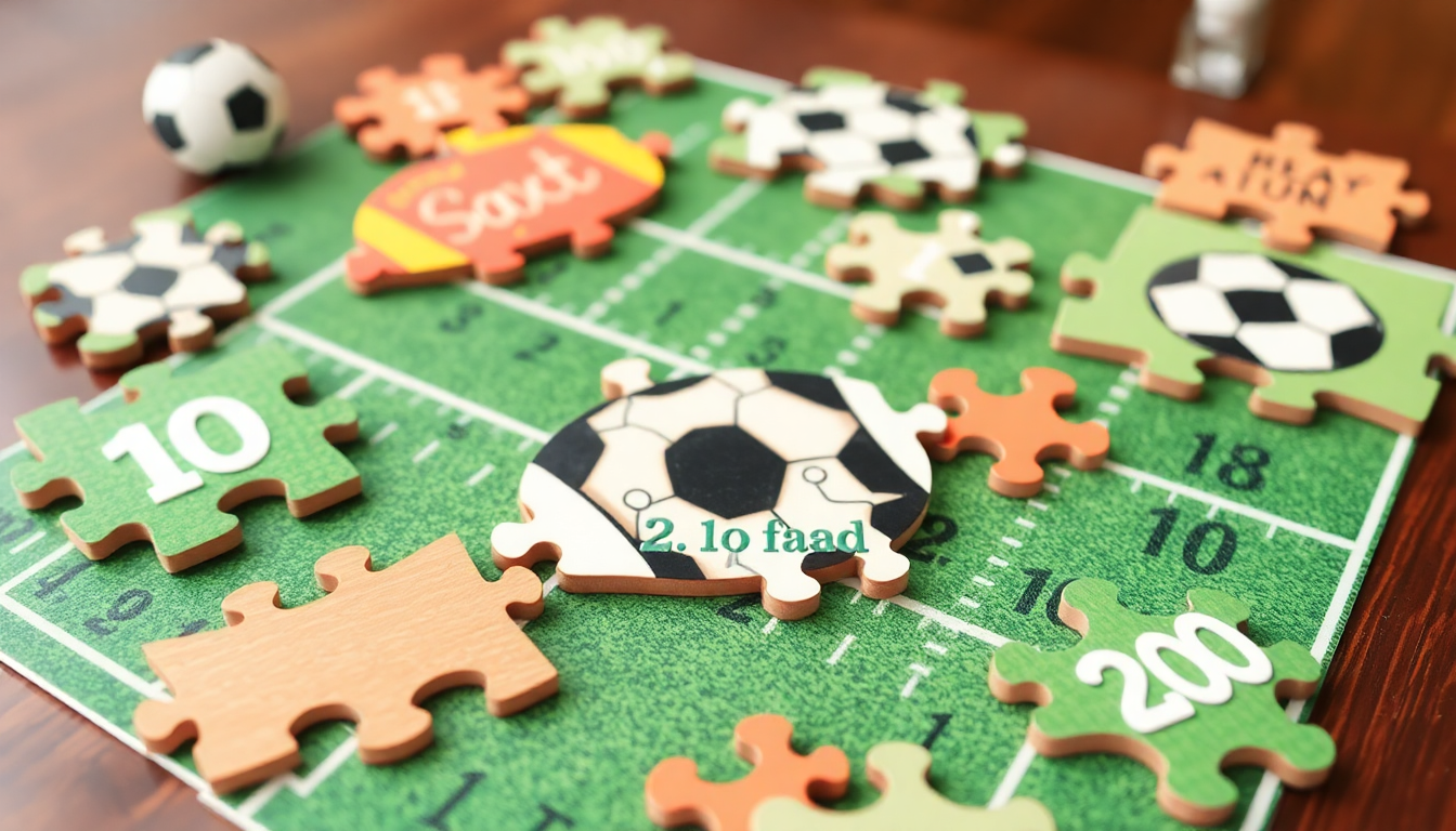 Les 7 Puzzles Personnalisés Incontournables pour Célébrer Votre Amour du Football en 2025