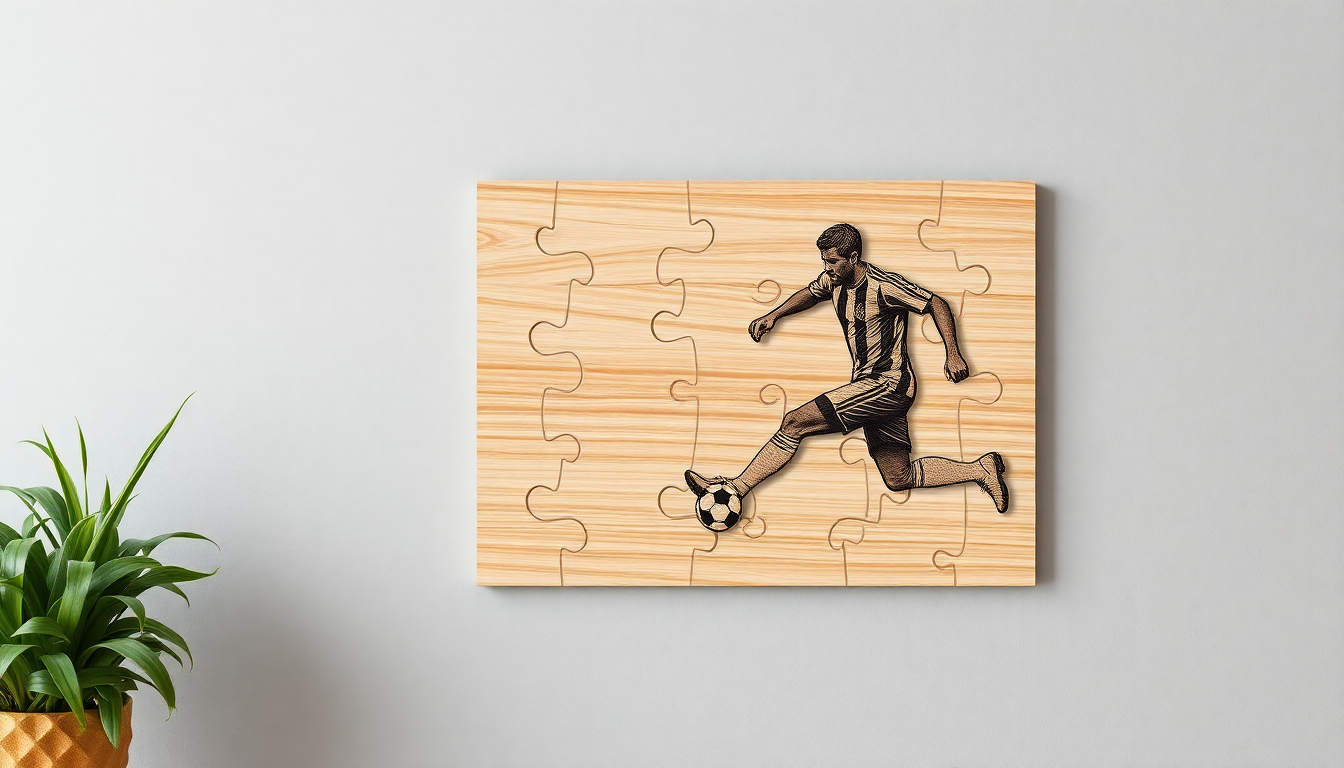 Wie ein personalisiertes Holz‑Puzzle zum ultimativen 'cadeau foot' wird: Wanddeko, Nostalgie und Fanstolz