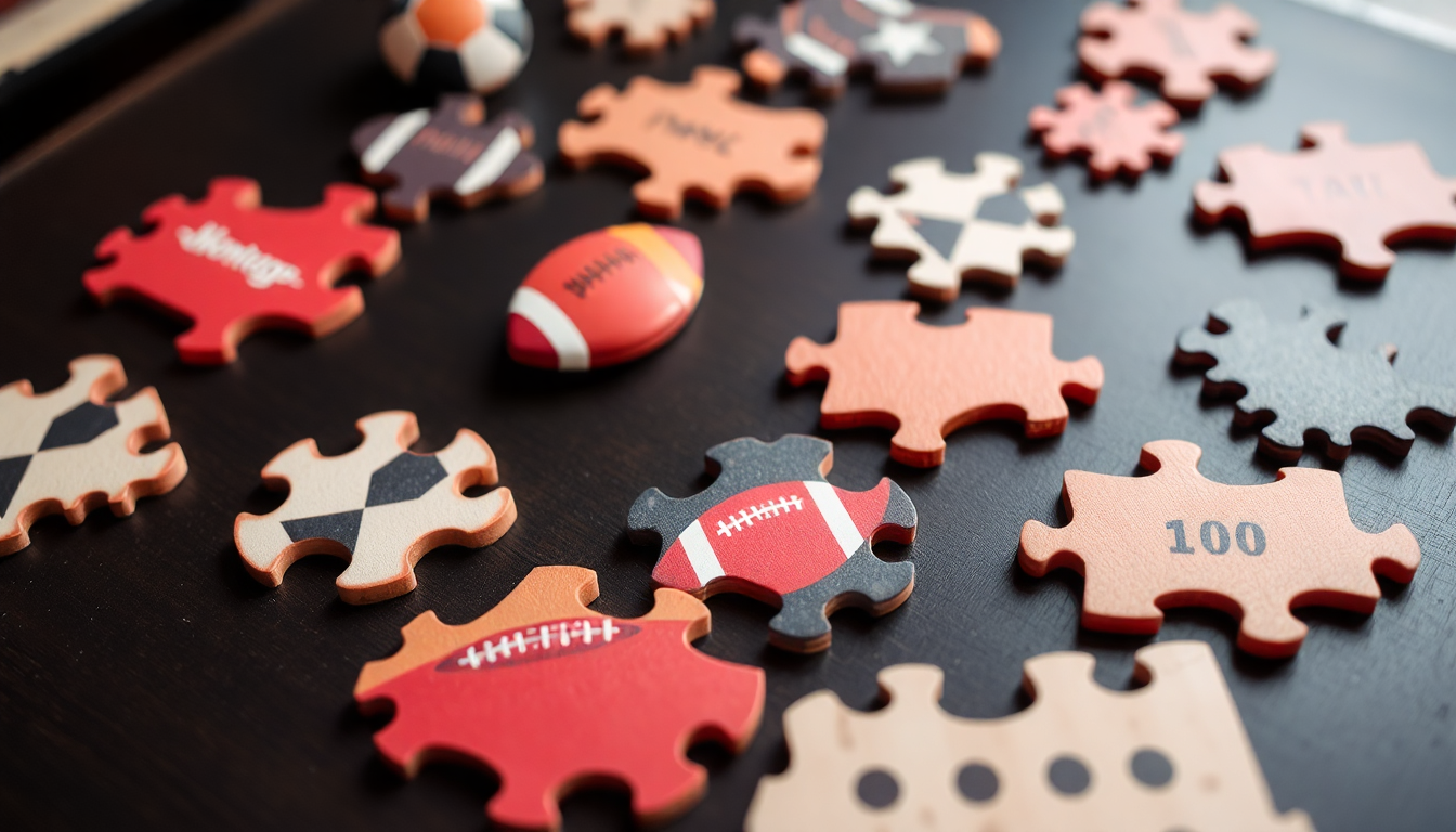 Cadeaux Émotionnels pour les Fans de Football : 10 Puzzles Personnalisés qui Évoquent les Valeurs de Votre Joueur Préféré en 2025