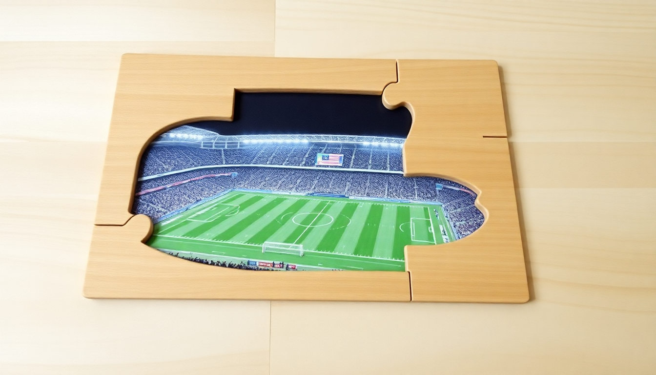 Souvenir de derby à encadrer : le puzzle en bois personnalisé, cadeau foot émotionnel pour les vrais supporters