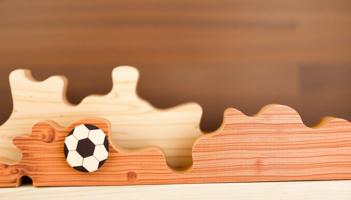 The Ultimate cadeau foot for Devoted Fans: Personalized Wooden Puzzles (puzzle personnalisé joueur/club) as Emotional Home Décor