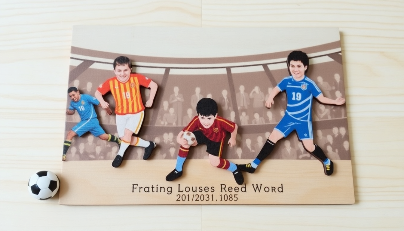 Heimspiel in Einzelteilen: Warum ein personalisiertes Holz‑Puzzle das perfekte 'cadeau foot' und 'puzzle personnalisé joueur/club' für echte Fußballfans ist