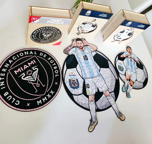 Fan de l’Albiceleste ? Recrée les plus belles actions de Di María avec nos puzzles exclusifs de l’Argentine