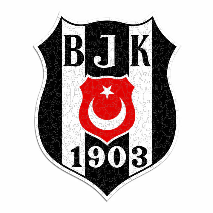 Beşiktaş J.K Logo – Holzpuzzle
