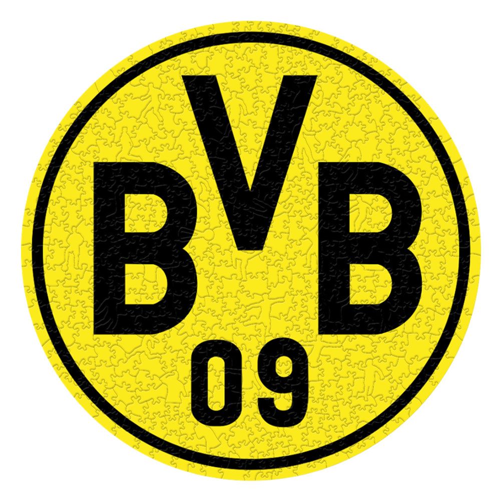 Borussia Dortmund Logo - Wooden Puzzle