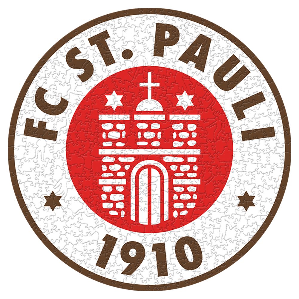 Sankt Pauli Logo - Holzpuzzle