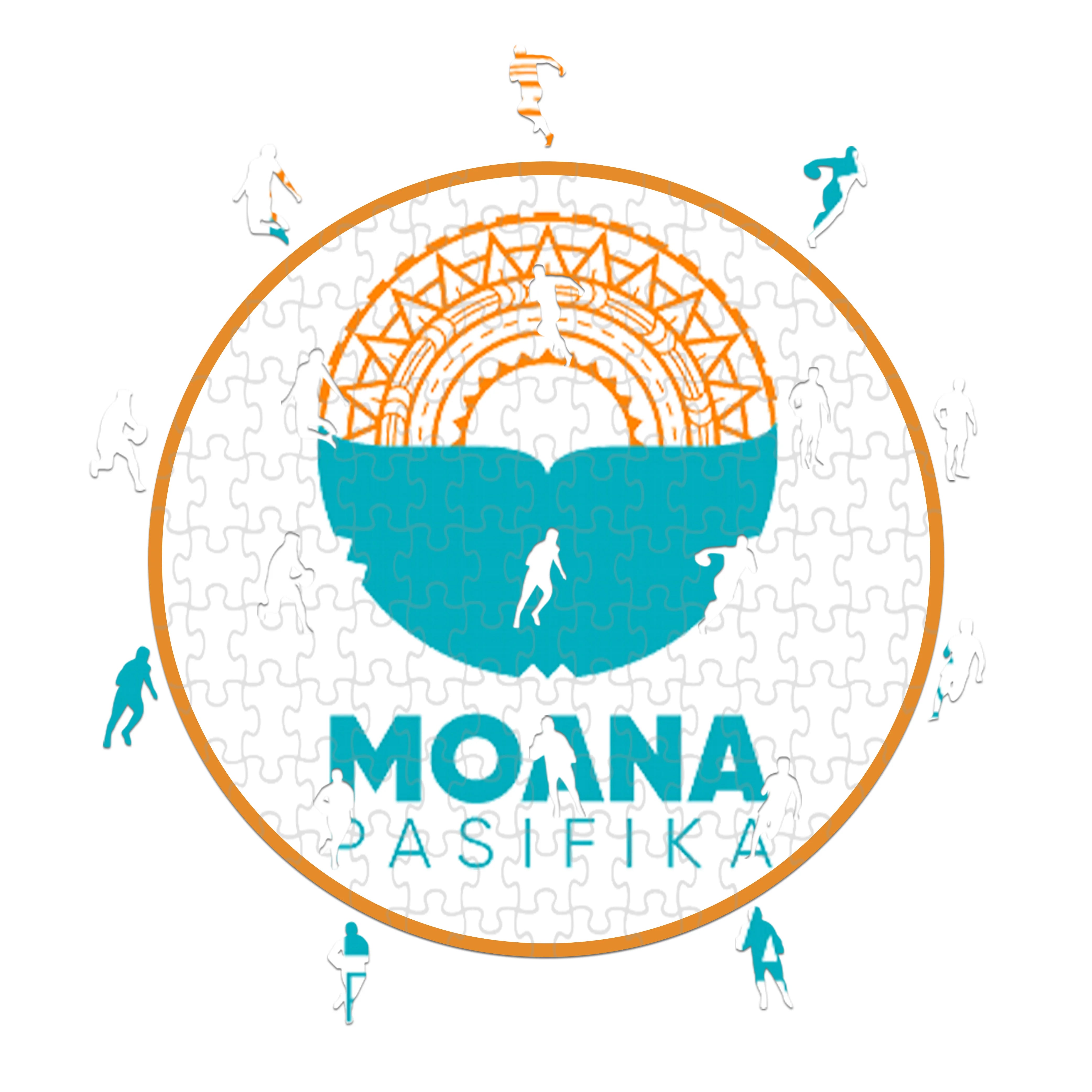 Moana Logo - Wooden Puzzle