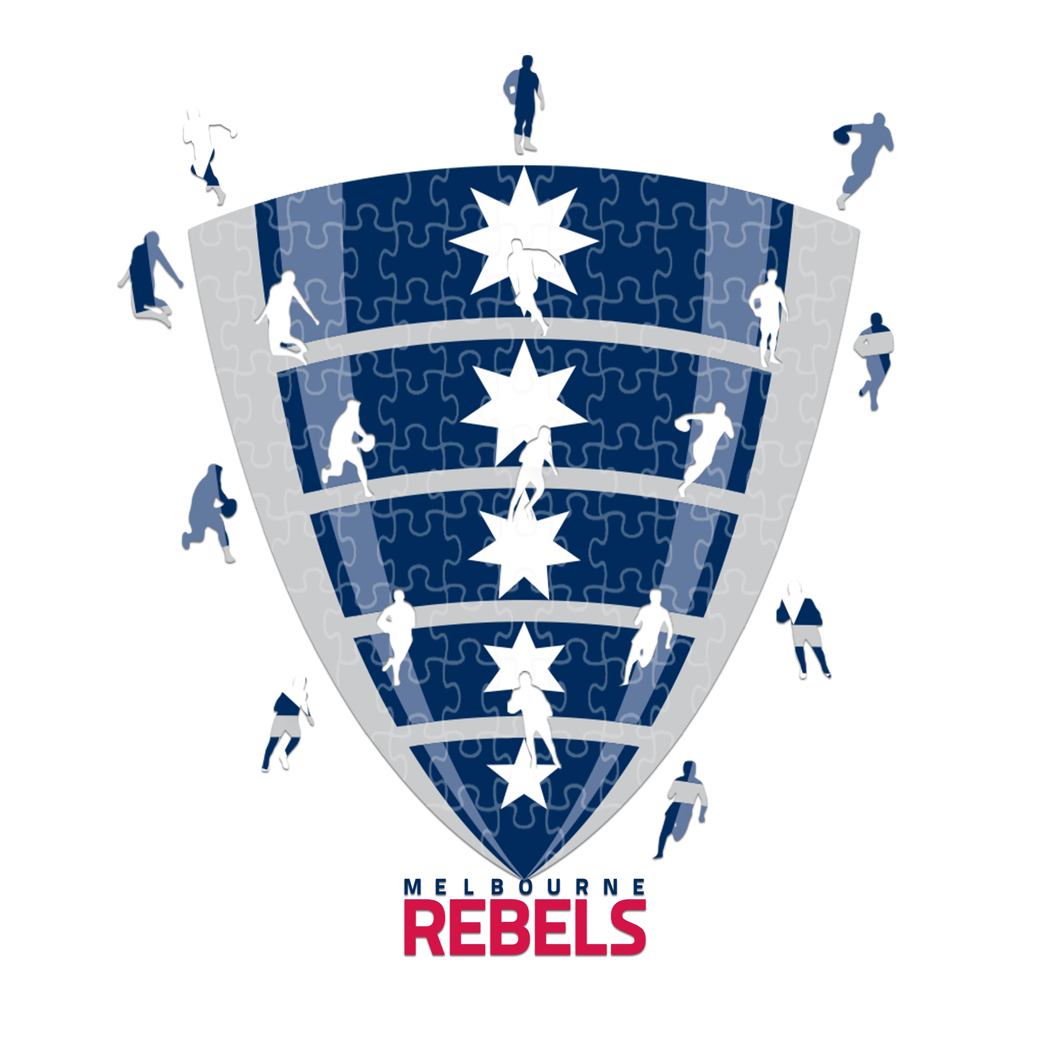 Rebels Logo - Wooden Puzzle
