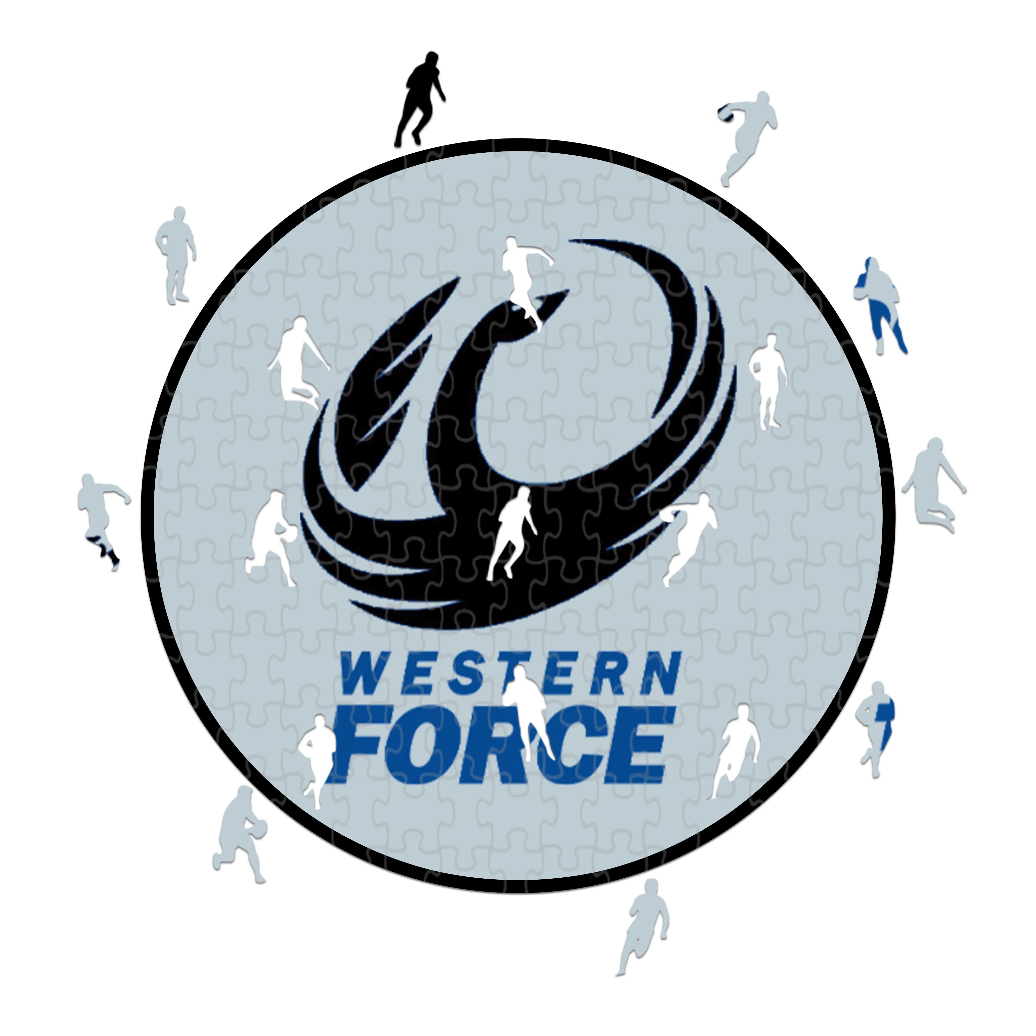Western Force Logo - Wooden Puzzle